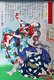 Japan: The murder of Kasamori Osen. Tsukioka Yoshitoshi (1839-1892), ‘28 Famous Murders with Verse’, 1866-67